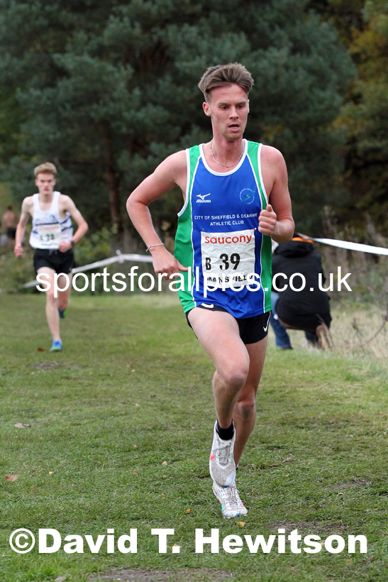 Senior mens 2021 National Cross Country Relays, Berry Hill Park, Mansfield. Photo: David T. Hewitson/Sports for All Pics